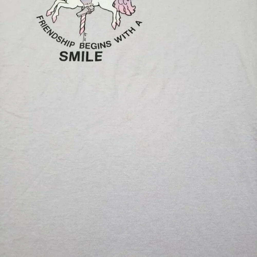 Vintage Hanes Shirt Adult XL‎ Purple Idaho Jobs Daughters Single Stitch Made USA - Picture 5 of 6